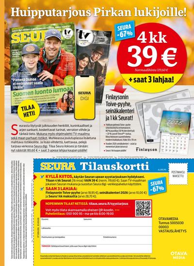 Pirkka tarjouslehti viikolta 46 sivu 60