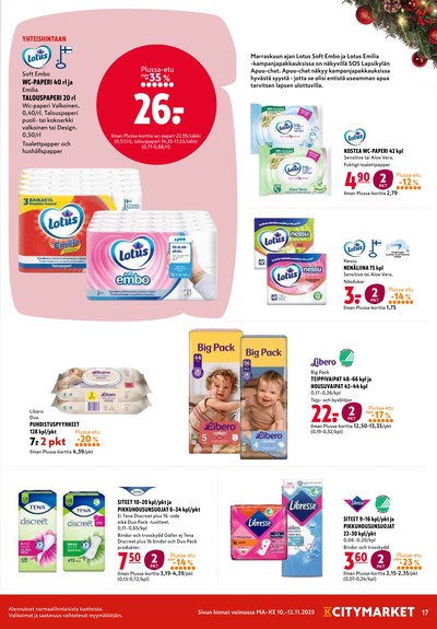 K-Citymarket tarjouslehti viikolta 46 sivu 17