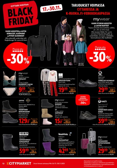 K-Citymarket tarjouslehti viikolta 47 sivu 10