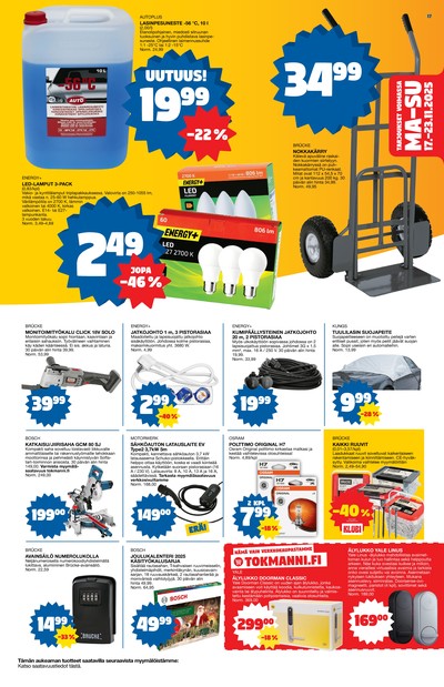 Tokmanni tarjouslehti viikolta 47 sivu 17