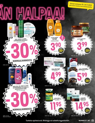Halpa Halli tarjouslehti viikolta 47 sivu 7