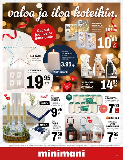 Minimani tarjouslehti viikolta 47 sivu 9