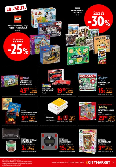 K-Citymarket tarjouslehti viikolta 47 sivu 7