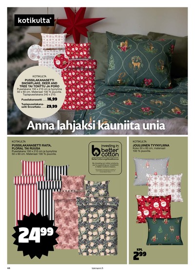 Tokmanni tarjouslehti viikolta 48 sivu 44