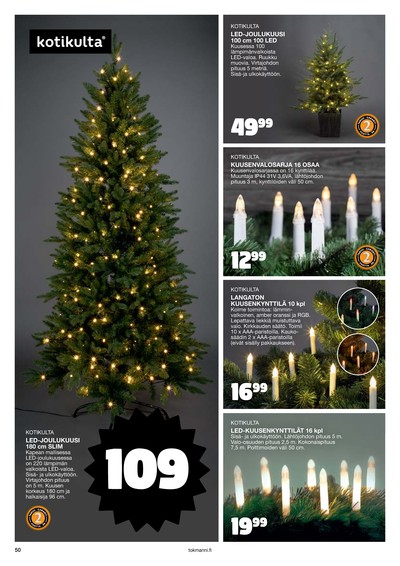Tokmanni tarjouslehti viikolta 48 sivu 50
