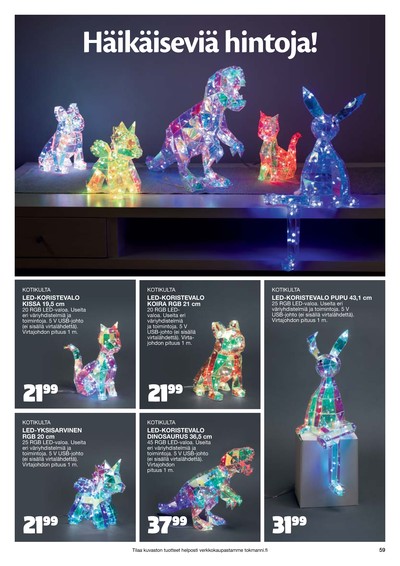 Tokmanni tarjouslehti viikolta 48 sivu 59