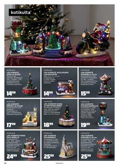 Tokmanni tarjouslehti viikolta 48 sivu 60