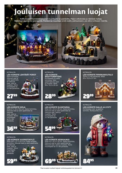 Tokmanni tarjouslehti viikolta 48 sivu 61
