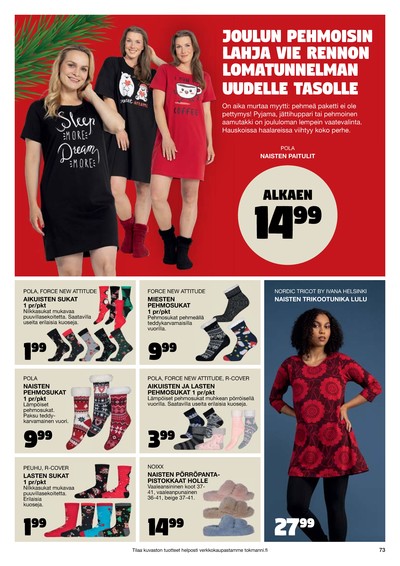 Tokmanni tarjouslehti viikolta 48 sivu 73