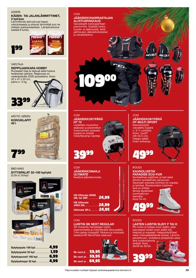 Tokmanni tarjouslehti viikolta 48 sivu 89