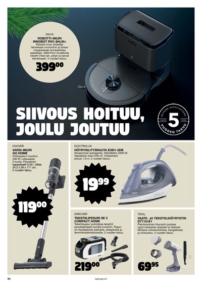 Tokmanni tarjouslehti viikolta 48 sivu 90