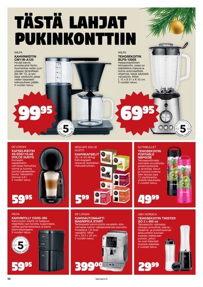 Tokmanni tarjouslehti viikolta 48 sivu 98