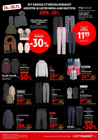 K-Citymarket tarjouslehti viikolta 48 sivu 11