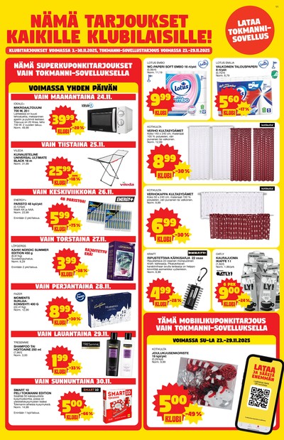 Tokmanni tarjouslehti viikolta 48 sivu 11