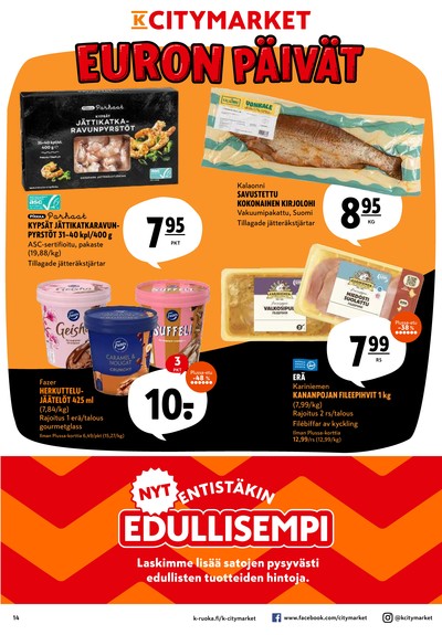 K-Citymarket tarjouslehti viikolta 48 sivu 14