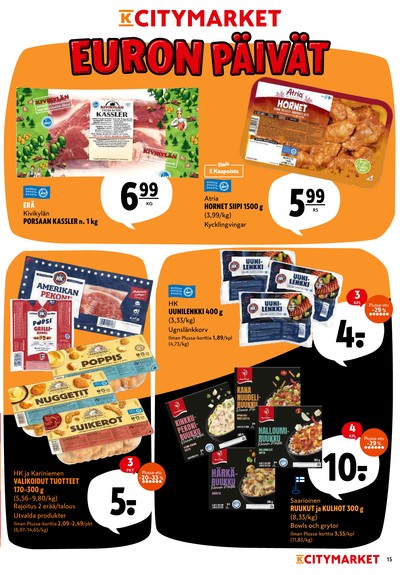 K-Citymarket tarjouslehti viikolta 48 sivu 15