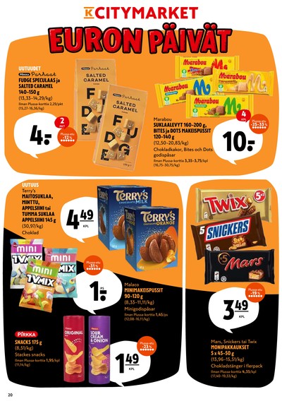 K-Citymarket tarjouslehti viikolta 48 sivu 20