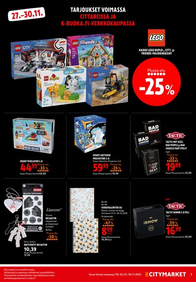 K-Citymarket tarjouslehti viikolta 48 sivu 7