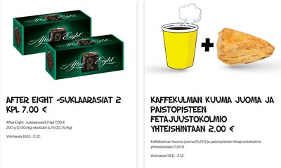 Alepa tarjouslehti. Voimassa: 26/11/25 - 02/12/25