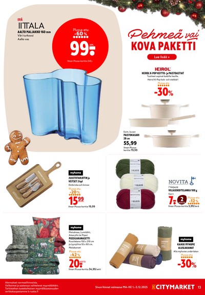 K-Citymarket tarjouslehti viikolta 49 sivu 13