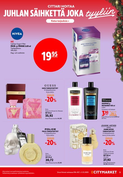 K-Citymarket tarjouslehti viikolta 49 sivu 9