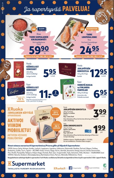 K-Supermarket tarjouslehti viikolta 49 sivu 4