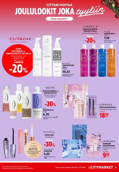 K-Citymarket tarjouslehti viikolta 49 sivu 11