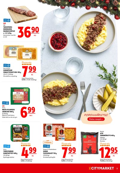 K-Citymarket tarjouslehti viikolta 49 sivu 5