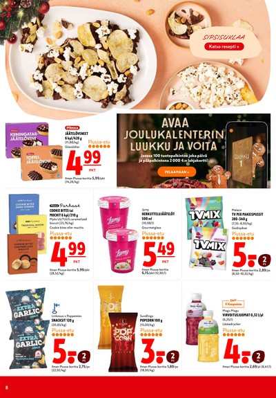 K-Citymarket tarjouslehti viikolta 49 sivu 8