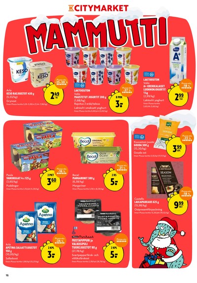 K-Citymarket tarjouslehti viikolta 50 sivu 16