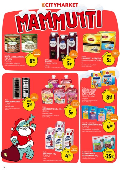 K-Citymarket tarjouslehti viikolta 50 sivu 18