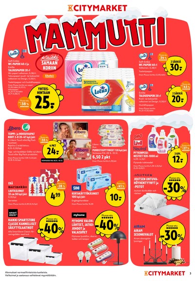 K-Citymarket tarjouslehti viikolta 50 sivu 3