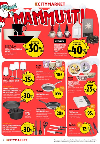 K-Citymarket tarjouslehti viikolta 50 sivu 6