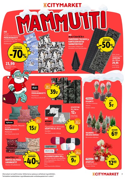 K-Citymarket tarjouslehti viikolta 50 sivu 7