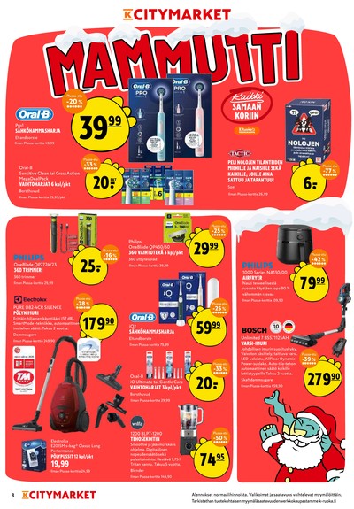 K-Citymarket tarjouslehti viikolta 50 sivu 8