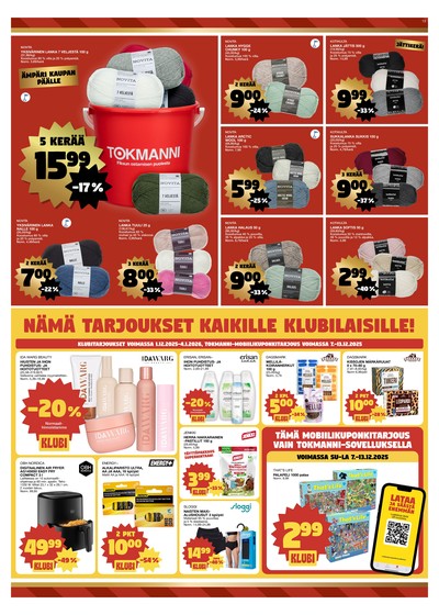 Tokmanni tarjouslehti viikolta 50 sivu 13