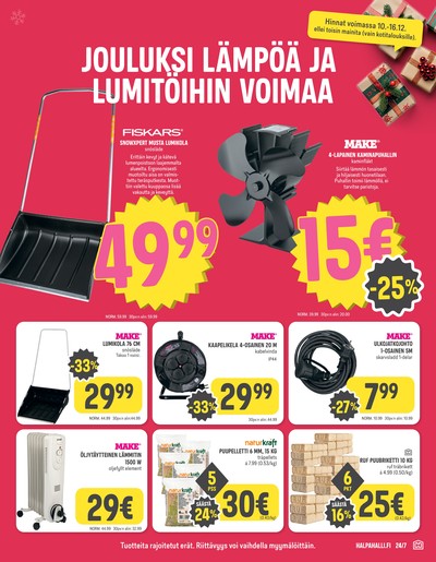 Halpa Halli tarjouslehti viikolta 50 sivu 9