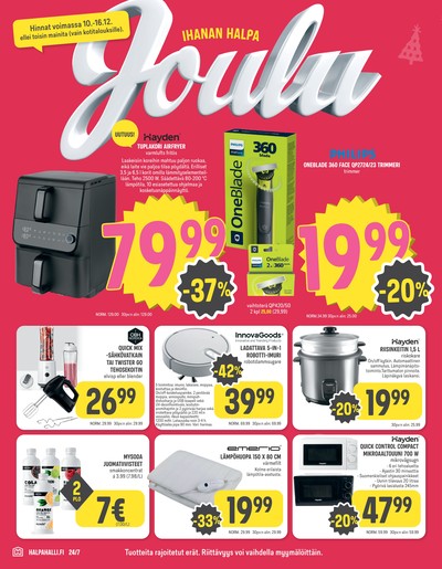 Halpa Halli tarjouslehti viikolta 50 sivu 10