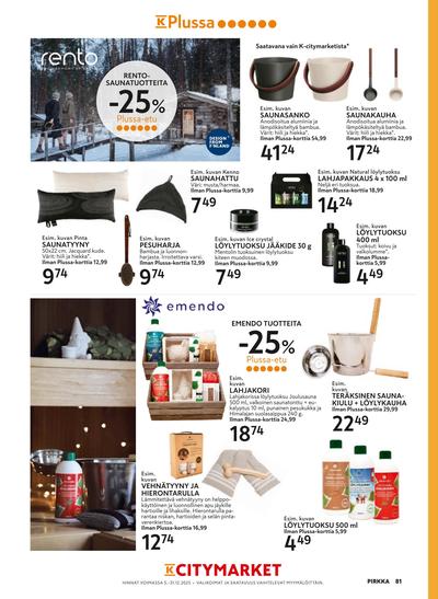 K-Citymarket tarjouslehti viikolta 51 sivu 13