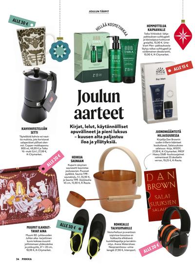 Pirkka tarjouslehti viikolta 51 sivu 34