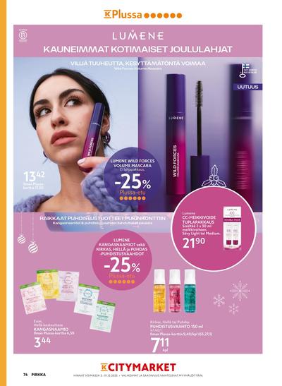 Pirkka tarjouslehti viikolta 51 sivu 74