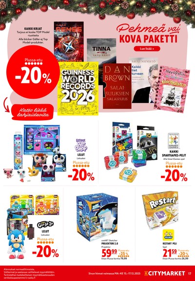 K-Citymarket tarjouslehti viikolta 51 sivu 17