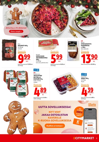 K-Citymarket tarjouslehti viikolta 51 sivu 5