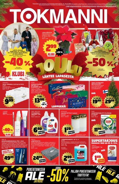 Tokmanni tarjouslehti viikolta 51 sivu 1