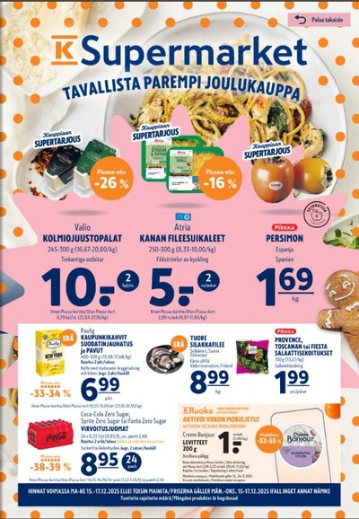 K-Supermarket tarjouslehti viikolta 51 sivu 1