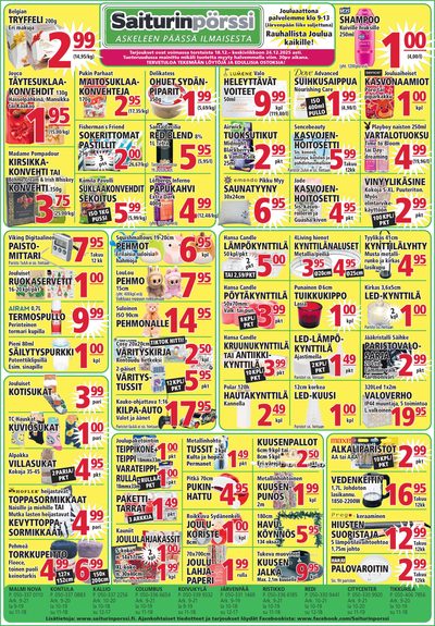 Saiturin Pörssi tarjouslehti viikolta 51 sivu 1