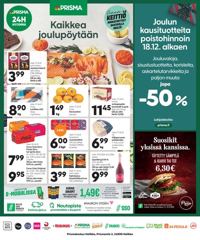 Prisma region tarjouslehti viikolta 51 sivu 1