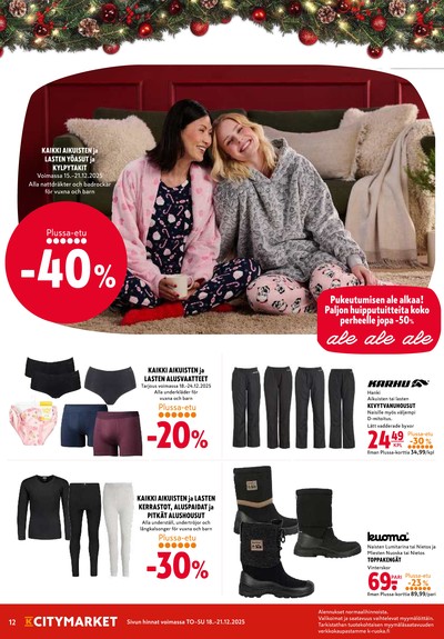 K-Citymarket tarjouslehti viikolta 52 sivu 12