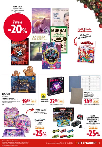 K-Citymarket tarjouslehti viikolta 52 sivu 13