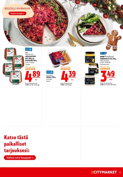 K-Citymarket tarjouslehti viikolta 52 sivu 5